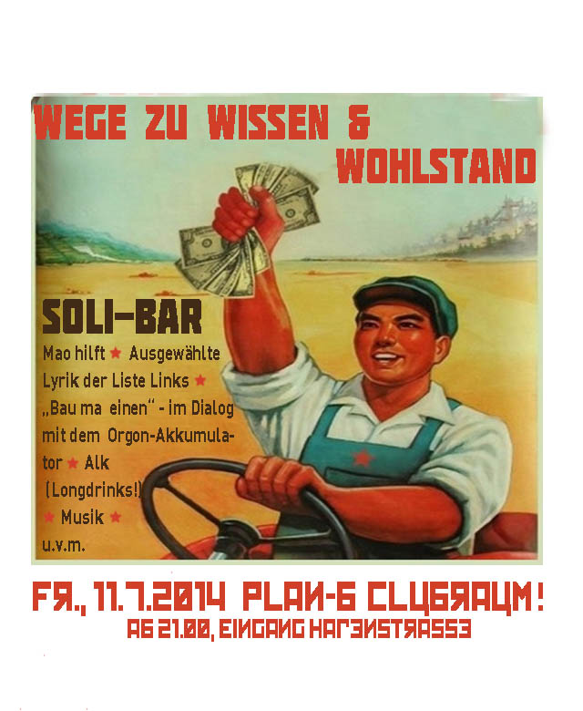 Soli-Bar: Wege zu Wissen und Wohlstand